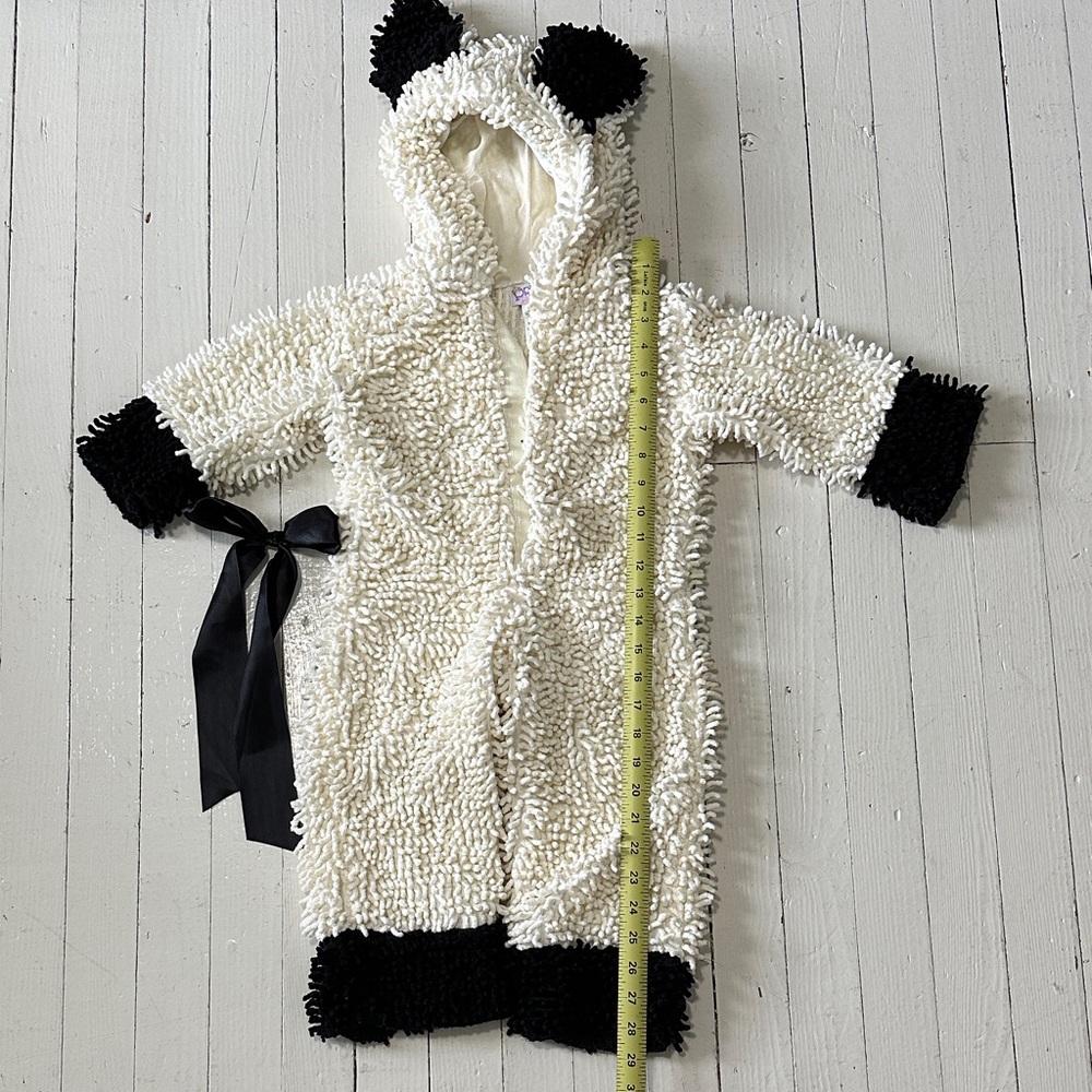 Adorable Sheep Kids Costume - Black and White